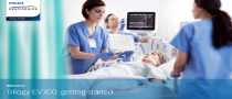 Nurses treat patient with Trilogy EV300